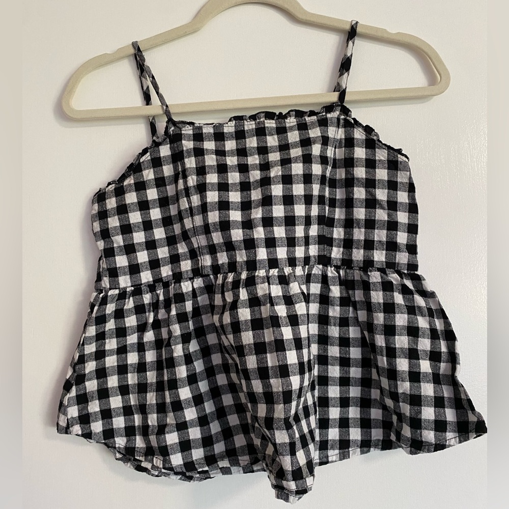 Black and white boutique shirt